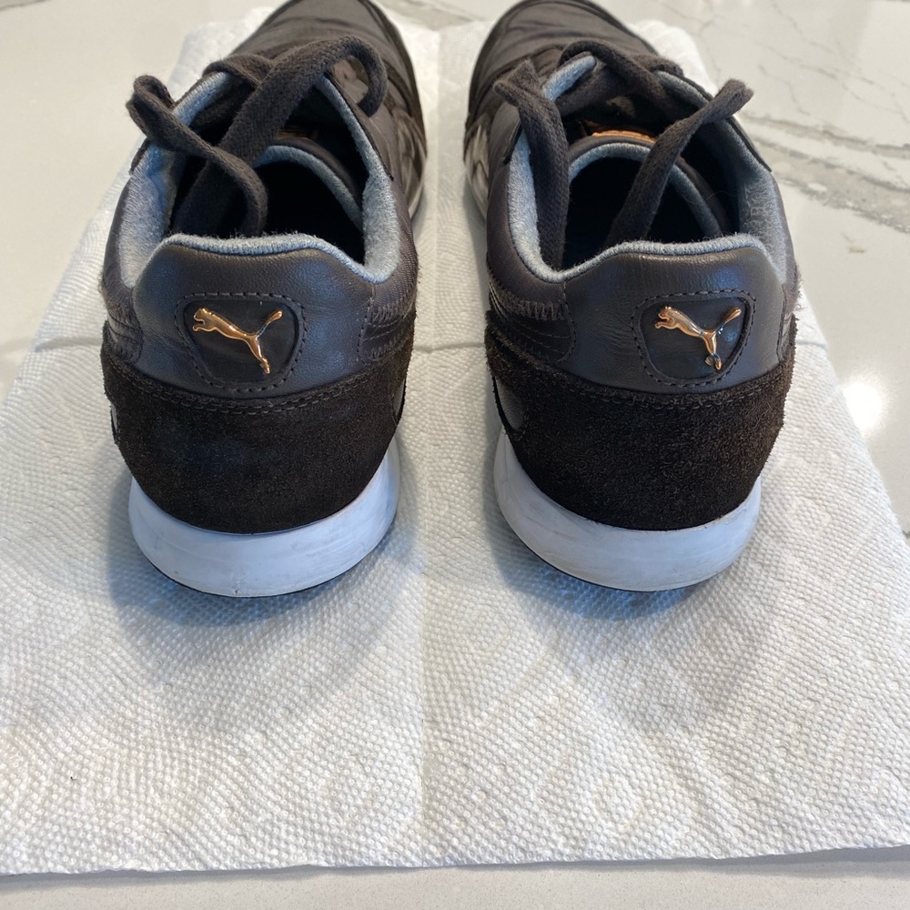 PUMA Men’s Sneakers Brown Grey Size US 13